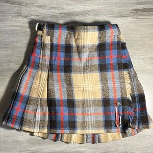 Genuine Vintage Irish Kilt Skirt For Toddler size 4 1980’s